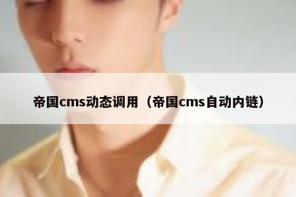 帝国cms动态调用（帝国cms自动内链）