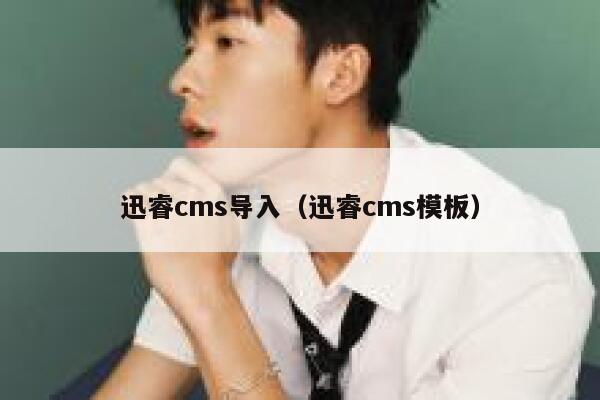 迅睿cms导入（迅睿cms模板）