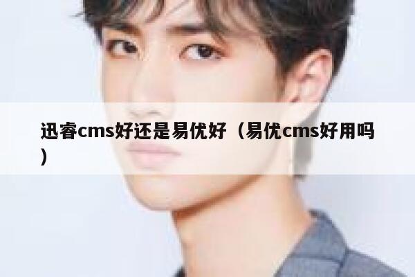 迅睿cms好还是易优好（易优cms好用吗）