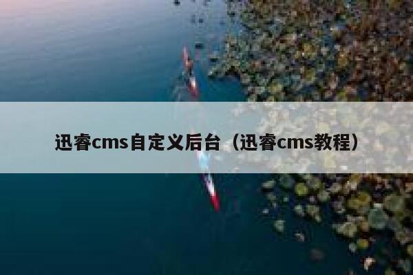 迅睿cms自定义后台（迅睿cms教程）