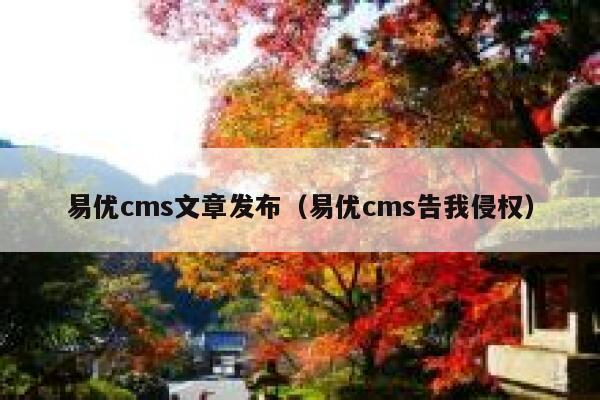 易优cms文章发布（易优cms告我侵权）