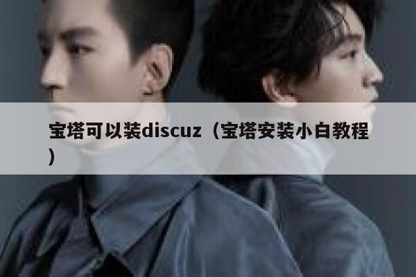 宝塔可以装discuz（宝塔安装小白教程）