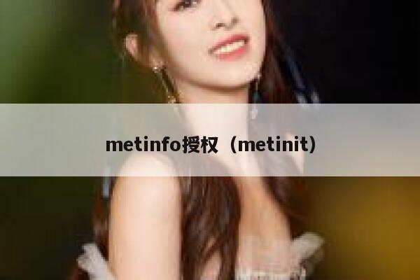 metinfo授权（metinit）