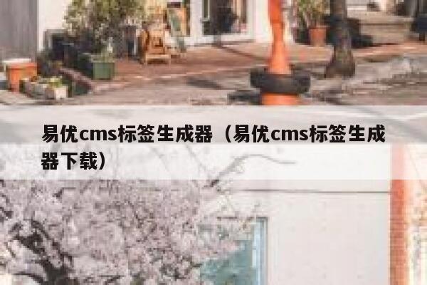 易优cms标签生成器（易优cms标签生成器下载）