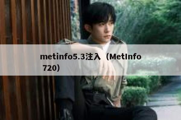 metinfo5.3注入（MetInfo 720）