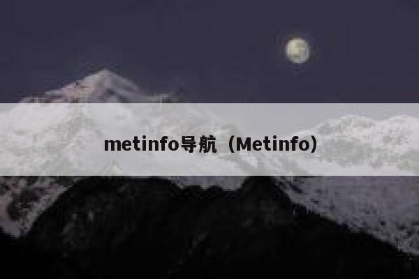 metinfo导航（Metinfo）