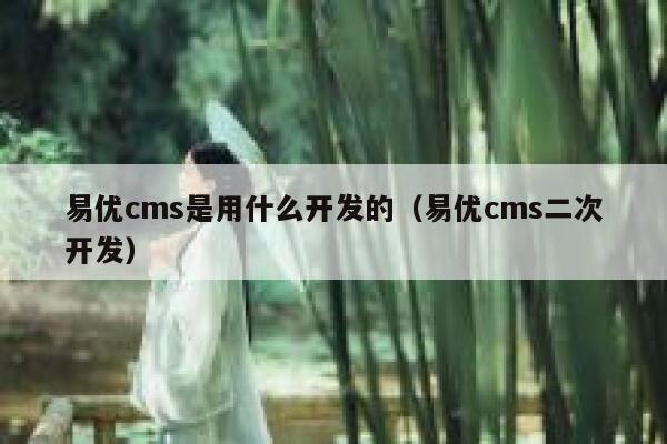 易优cms是用什么开发的（易优cms二次开发）