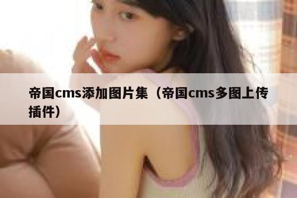 帝国cms添加图片集（帝国cms多图上传插件）