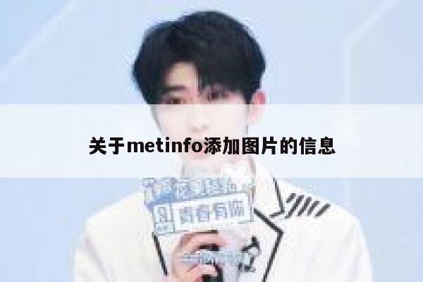 关于metinfo添加图片的信息