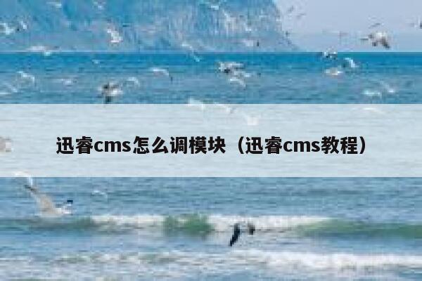 迅睿cms怎么调模块（迅睿cms教程）