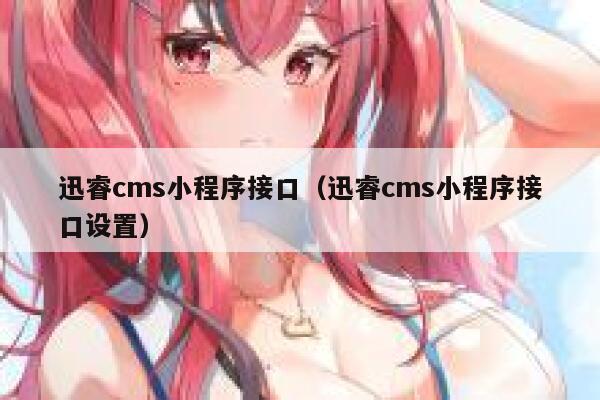 迅睿cms小程序接口（迅睿cms小程序接口设置）