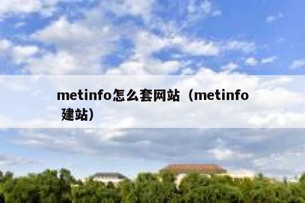 metinfo怎么套网站（metinfo 建站）