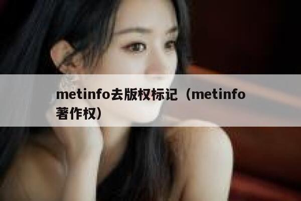 metinfo去版权标记（metinfo著作权）