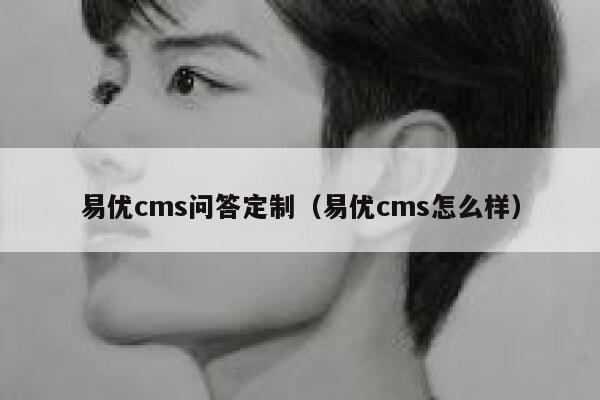 易优cms问答定制（易优cms怎么样）