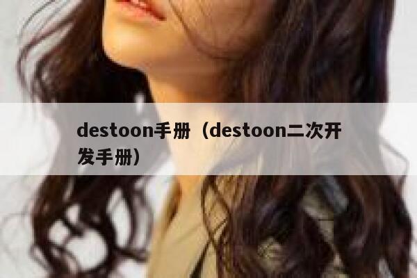 destoon手册（destoon二次开发手册）