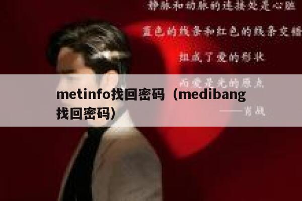 metinfo找回密码（medibang找回密码）