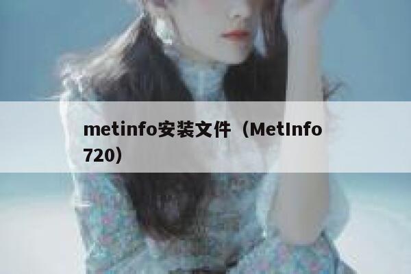 metinfo安装文件（MetInfo 720）