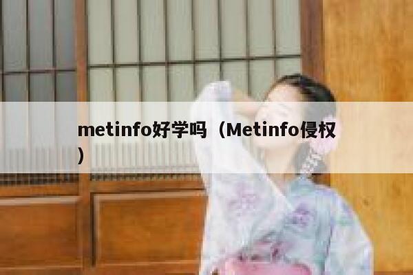 metinfo好学吗（Metinfo侵权）