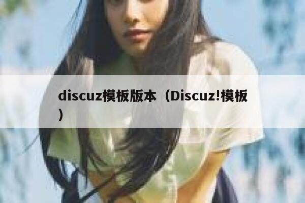 discuz模板版本（Discuz!模板）