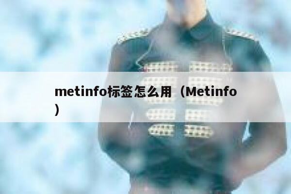 metinfo标签怎么用（Metinfo）