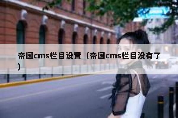 帝国cms栏目设置（帝国cms栏目没有了）