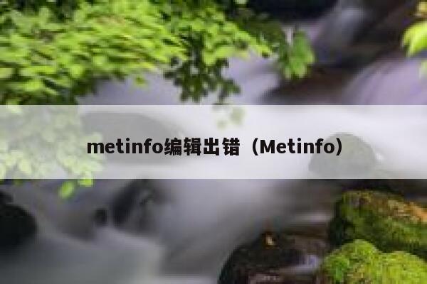 metinfo编辑出错（Metinfo）