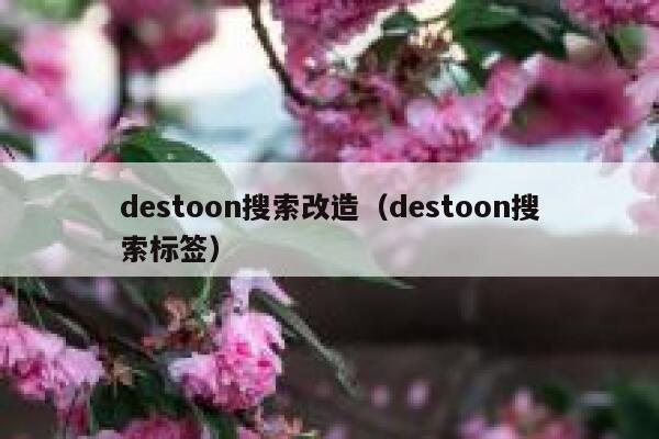 destoon搜索改造（destoon搜索标签）