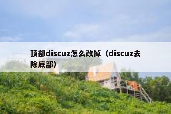 顶部discuz怎么改掉（discuz去除底部）