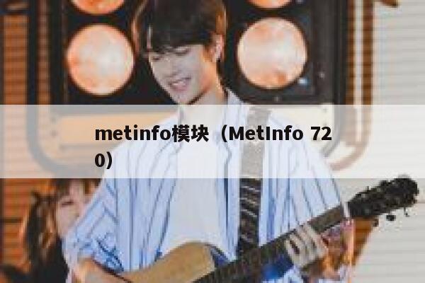 metinfo模块（MetInfo 720）