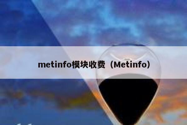 metinfo模块收费（Metinfo）