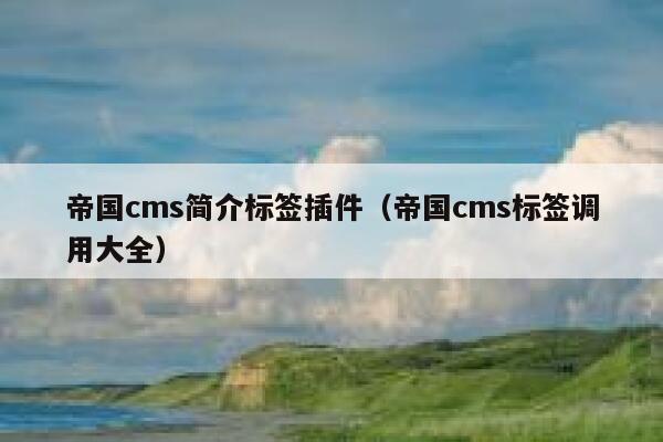 帝国cms简介标签插件（帝国cms标签调用大全）