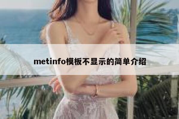 metinfo模板不显示的简单介绍