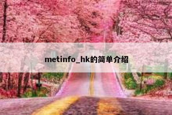 metinfo_hk的简单介绍 第1张