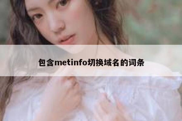 包含metinfo切换域名的词条