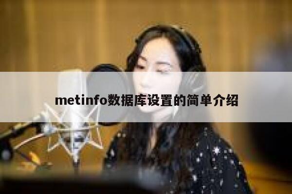 metinfo数据库设置的简单介绍 第1张