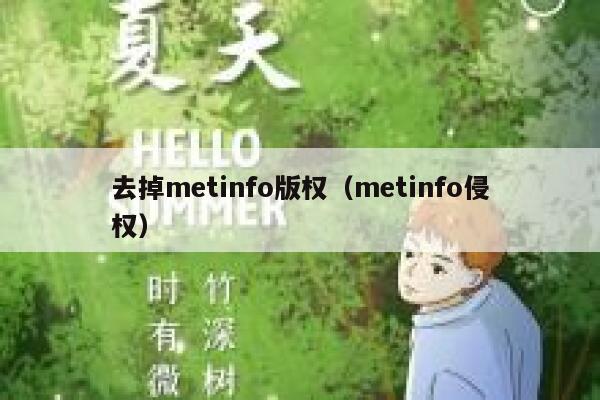 去掉metinfo版权（metinfo侵权）