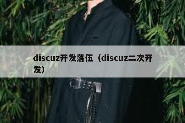 discuz开发落伍（discuz二次开发）