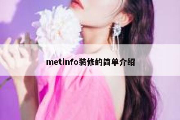 metinfo装修的简单介绍