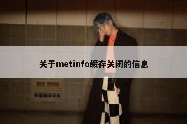 关于metinfo缓存关闭的信息