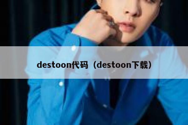 destoon代码（destoon下载）