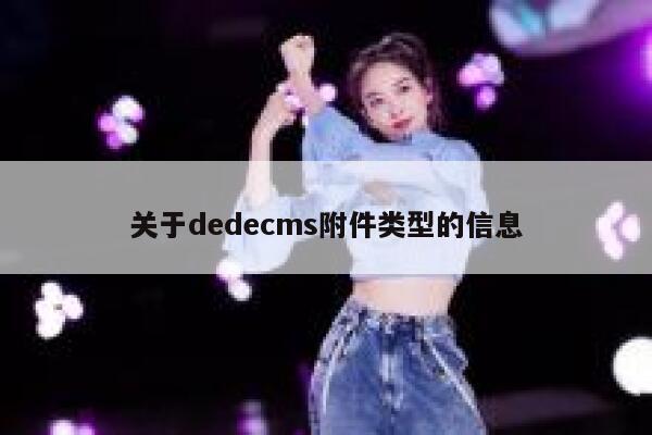 关于dedecms附件类型的信息