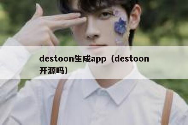 destoon生成app（destoon开源吗）