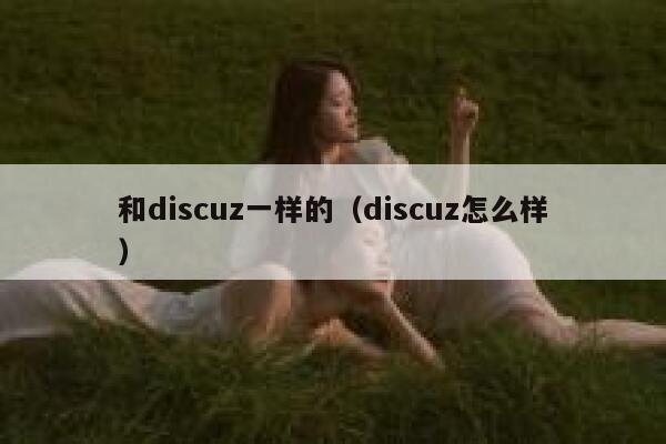 和discuz一样的（discuz怎么样）