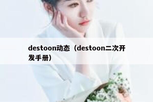 destoon动态（destoon二次开发手册）