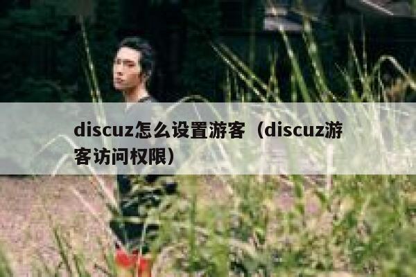 discuz怎么设置游客（discuz游客访问权限）