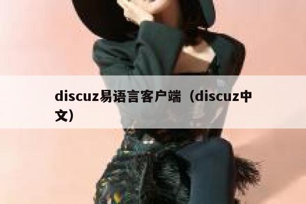 discuz易语言客户端（discuz中文）