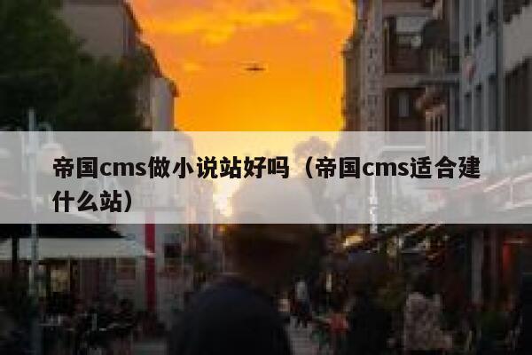 帝国cms做小说站好吗（帝国cms适合建什么站）