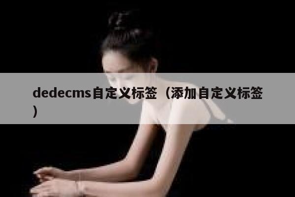 dedecms自定义标签（添加自定义标签）