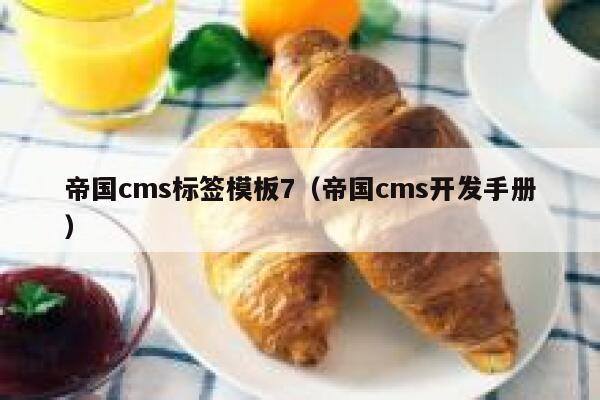 帝国cms标签模板7（帝国cms开发手册）