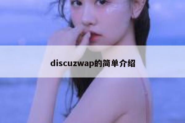 discuzwap的简单介绍